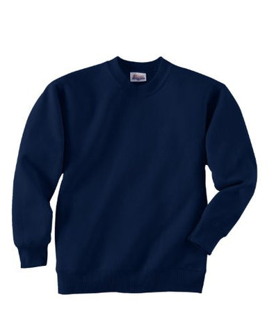 Hanes Youth ComfortBlend Long Sleeve Fleece Crew - p360 (Navy / Small)