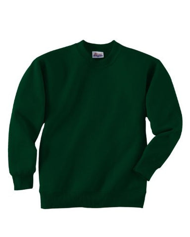 Hanes Youth ComfortBlend Long Sleeve Fleece Crew - p360 (Deep Forest / X-Large)