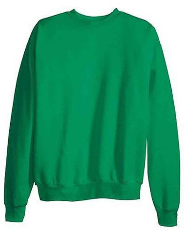 Hanes ComfortBlend Long Sleeve Fleece Crew - p160 (Kelly Green / Small)