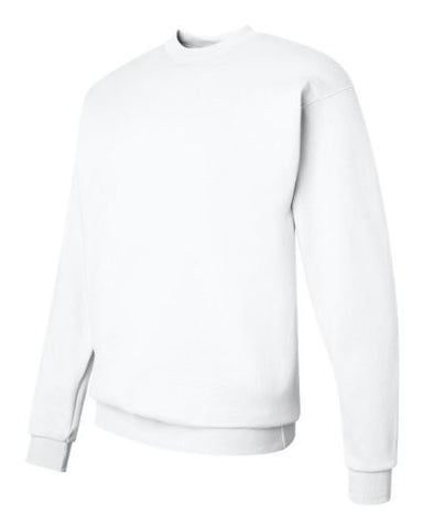 Hanes ComfortBlend Long Sleeve Fleece Crew - p160 (White / Small)