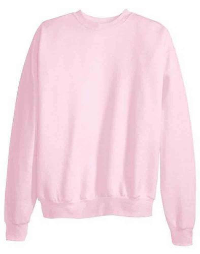 Hanes ComfortBlend Long Sleeve Fleece Crew - p160 (Pale Pink / Medium)