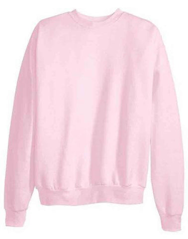 Hanes ComfortBlend Long Sleeve Fleece Crew - p160 (Pale Pink / XX-Large)