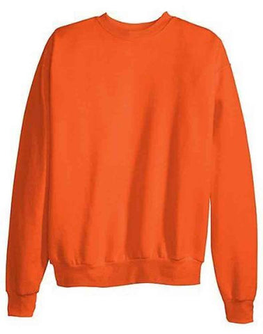 Hanes ComfortBlend Long Sleeve Fleece Crew - p160 (Orange / XX-Large)