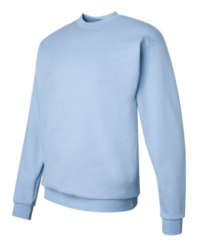 Hanes ComfortBlend Long Sleeve Fleece Crew - p160 (Light Blue / Medium)