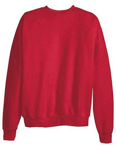 Hanes ComfortBlend Long Sleeve Fleece Crew - p160 (Deep Red / XXX-Large)