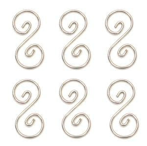 1-1/2" Pre-Tinned Curly Q Hanger - 6 Pack