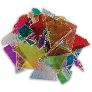 1/4 Lb DichroMagic Scrap On Clear - 90 COE