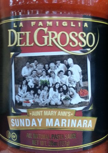 LA FAMIGLIA Italian Sauces Del Grosso Marinara 26 OZ