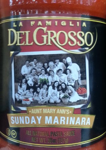 LA FAMIGLIA Italian Sauces Del Grosso Marinara 26 OZ