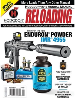Hodgdon 2016 Annual Manual Reload Manual (Paperback Magazine)