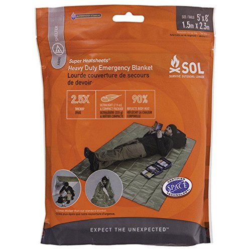 SOL Heavy Duty Emergency Blanket OD Green