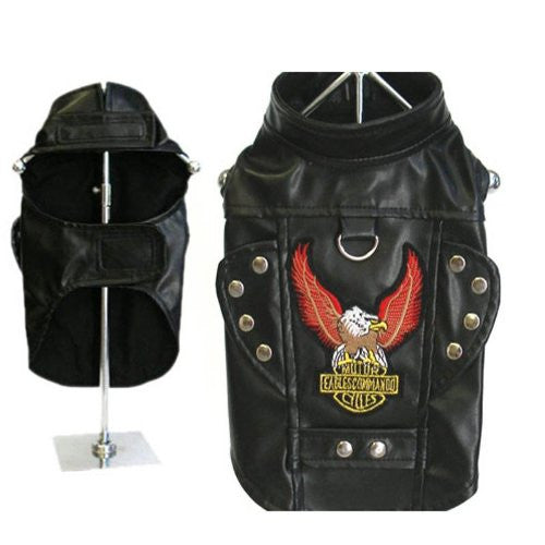 Born To Ride Motorcycle Harness Jacket - Black XXLarge