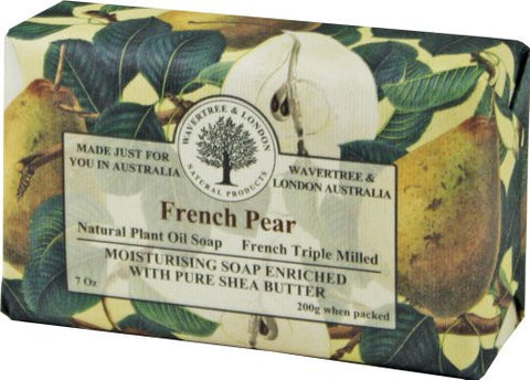 French Pear Wavertree and London Soap 200g