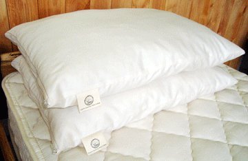 Woolly “Down” Pillow, Standard Size, malleable pillow (20"x24")