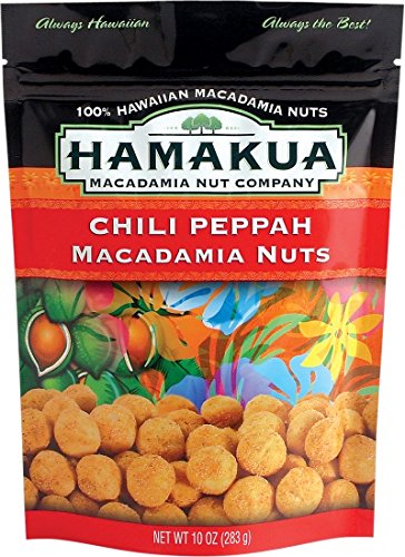 Chili Peppah Macadamia Nuts 10oz pouch