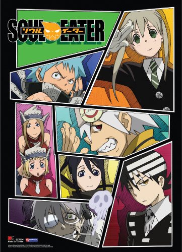 Soul Eater Group Fabric Poster