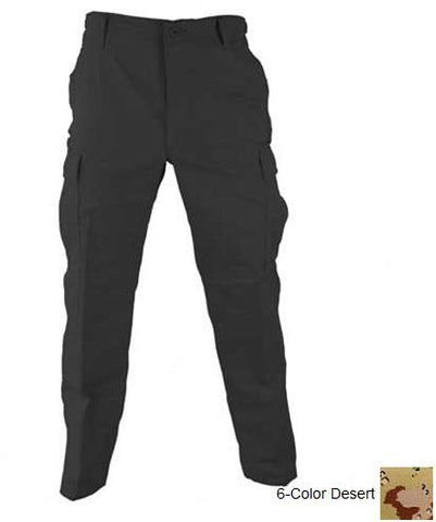 Genuine Gear BDU Trouser (60/40 Cotton/Poly Ripstop) Medium Long (6-Color Desert)