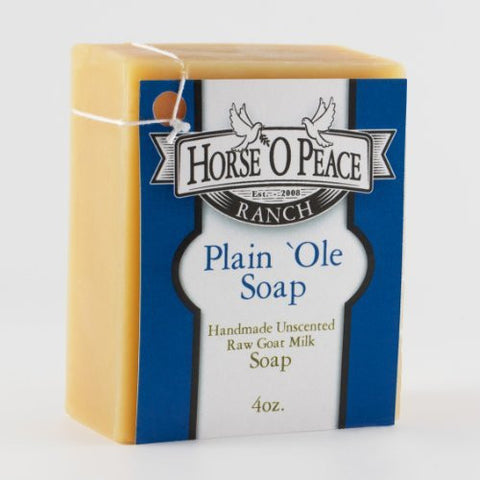 Plain 'Ole Goat Milk Bar Soap - 4 oz.