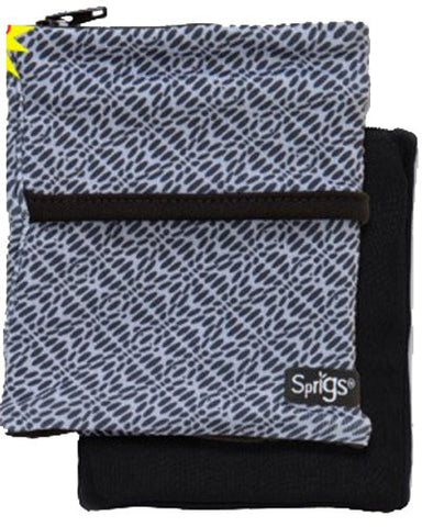 BIG BANJEES WRIST WALLET Breathable, Lightweight, Easy Access to Phone, etc.,One Size,Geo Grey/Black