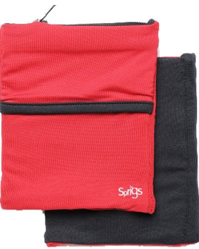 Sprigs Big Banjee Wrist Wallet (Red/black / One Size)