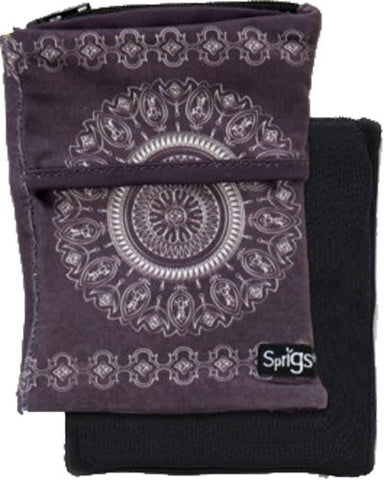 Sprigs Big Banjee Wrist Wallet (Batik Slate Grey / One Size)