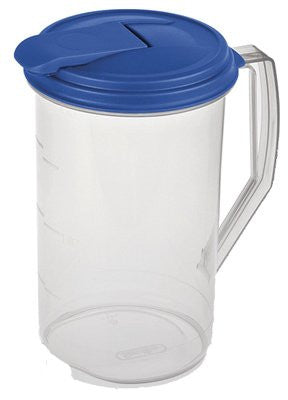 2 Quart / 1.9 Liter Round Pitcher Blue