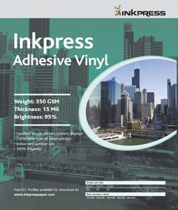 Adhesive Vinyl, 13 Mil, 13 x 19, 20 Sheets