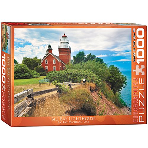 Big Bay Lighthouse, MI 1000 pc 10x14 inches Box, Puzzle