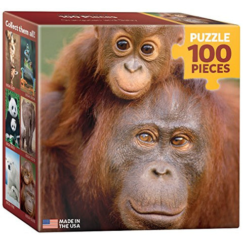 Orangutan & Baby 100 pc