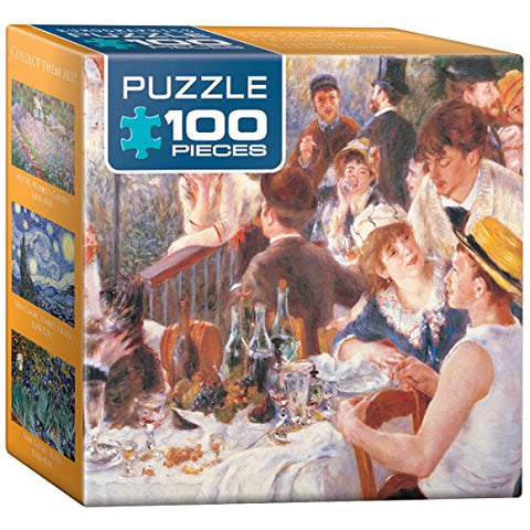The Luncheon, Pierre-Auguste Renoir 100 pc 4x4 inches Box, Puzzle