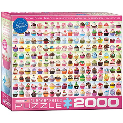 Cupcakes Galore 2000 pc 12x10 inches Box, Puzzle