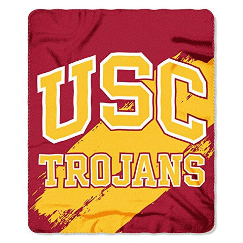 USC Trojans "Painted" Fleece Throw