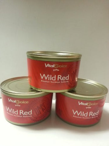Wild Red Sockeye Salmon - Traditional Style 7.50 oz