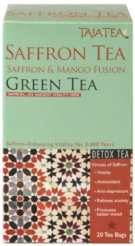 Saffron Mango Green Tea, 20 Tea Bags