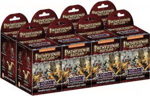 WizKids/Neca, Role Playing Games, Pathfinder Battles: Wrath of the Righteous Standard Booster Brick (8 Boosters, 32 figures total)