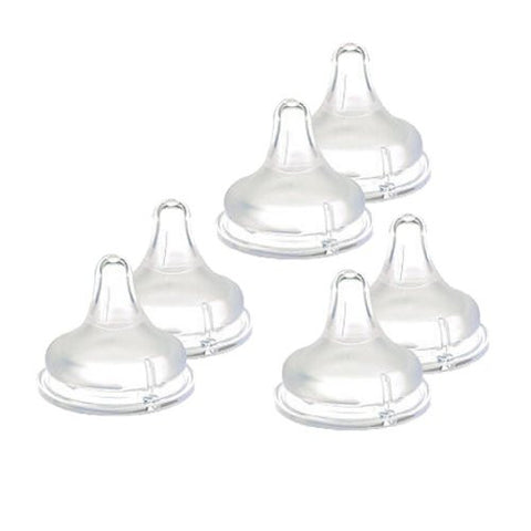 mOmma Slow-Flow NaturalWave Nipples (2-Pc Set)