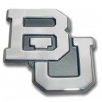 Baylor University Chrome Emblem, Shiny