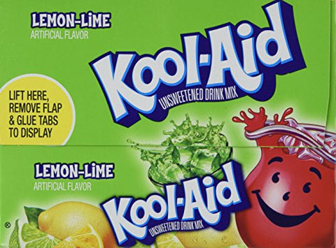 Kool Aid Lemon Lime Unsweetened 0.13 Oz (Individual)