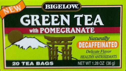 Bigelow Tea  Green Tea with Pomegrante Decaf (20 ct)