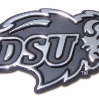 North Dakota State University Chrome Auto Emblem