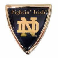 Notre Dame Chrome Auto Emblem (Shield)