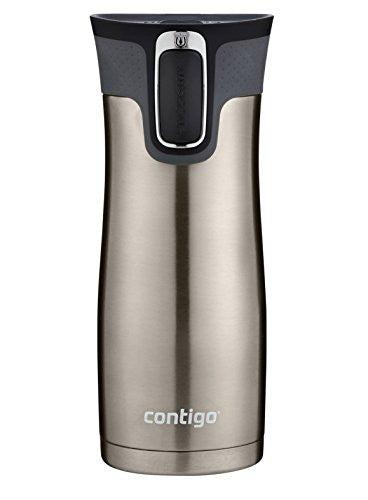 Contigo Autoseal West Loop Stainless Steel Travel Mug with Easy Clean –  Capital Books and Wellness