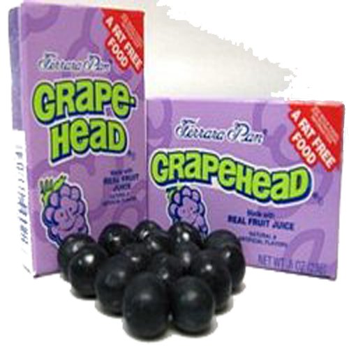 Grape Head Candy Grape Flavor 0.8 oz