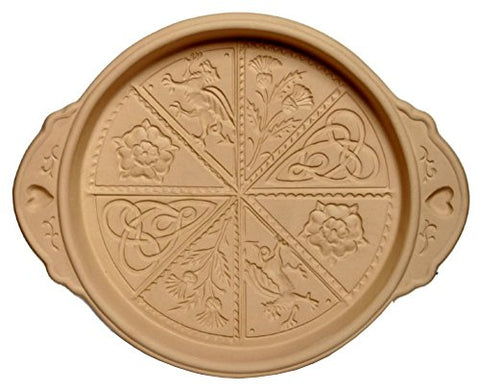 Brown Bag British Isle Shortbread Pan, 11" L x 8.5" W x 1" H