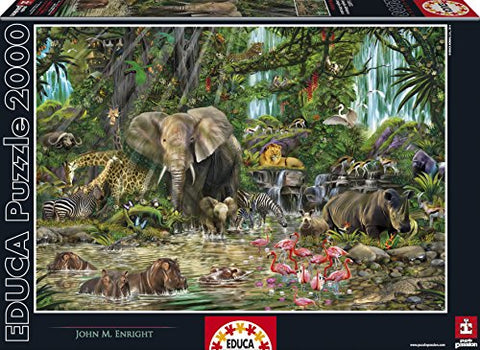 African Jungle Puzzle (2,000 Piece)