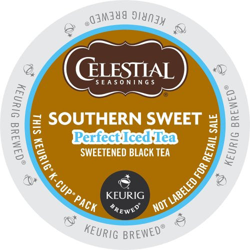 Celestial Seasonings - Perfect Iced Tea Southern Sweet, 12-Count K-Cup