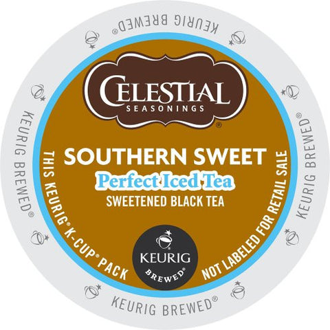 Celestial Seasonings - Perfect Iced Tea Southern Sweet, 12-Count K-Cup