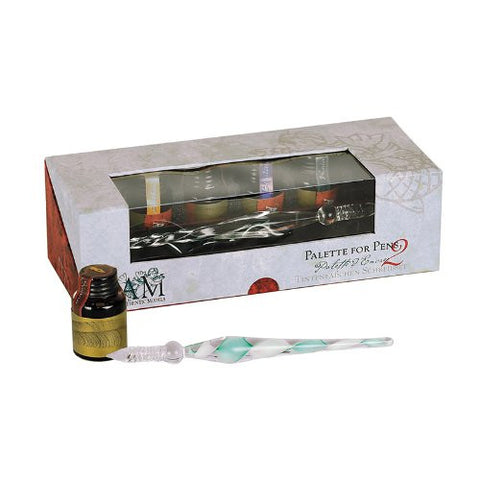 Authentic Models Palette for Pens 2 Old Time Writing Caligraphy Set