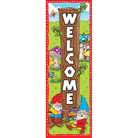 Garden Gnome Welcome Classroom Banner