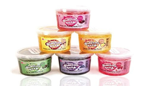 Bursting Boba (S) - Strawberry (450 g) and Bursting Boba (S) - Mango (450 g) and Bursting Boba (S) - Passion Fruit (450 g) and Bursting Boba (S) - Kiwi (450 g) and Bursting Boba (S) - Blueberry (450 g) and Bursting Boba (S) - Pomegranate (450 g)